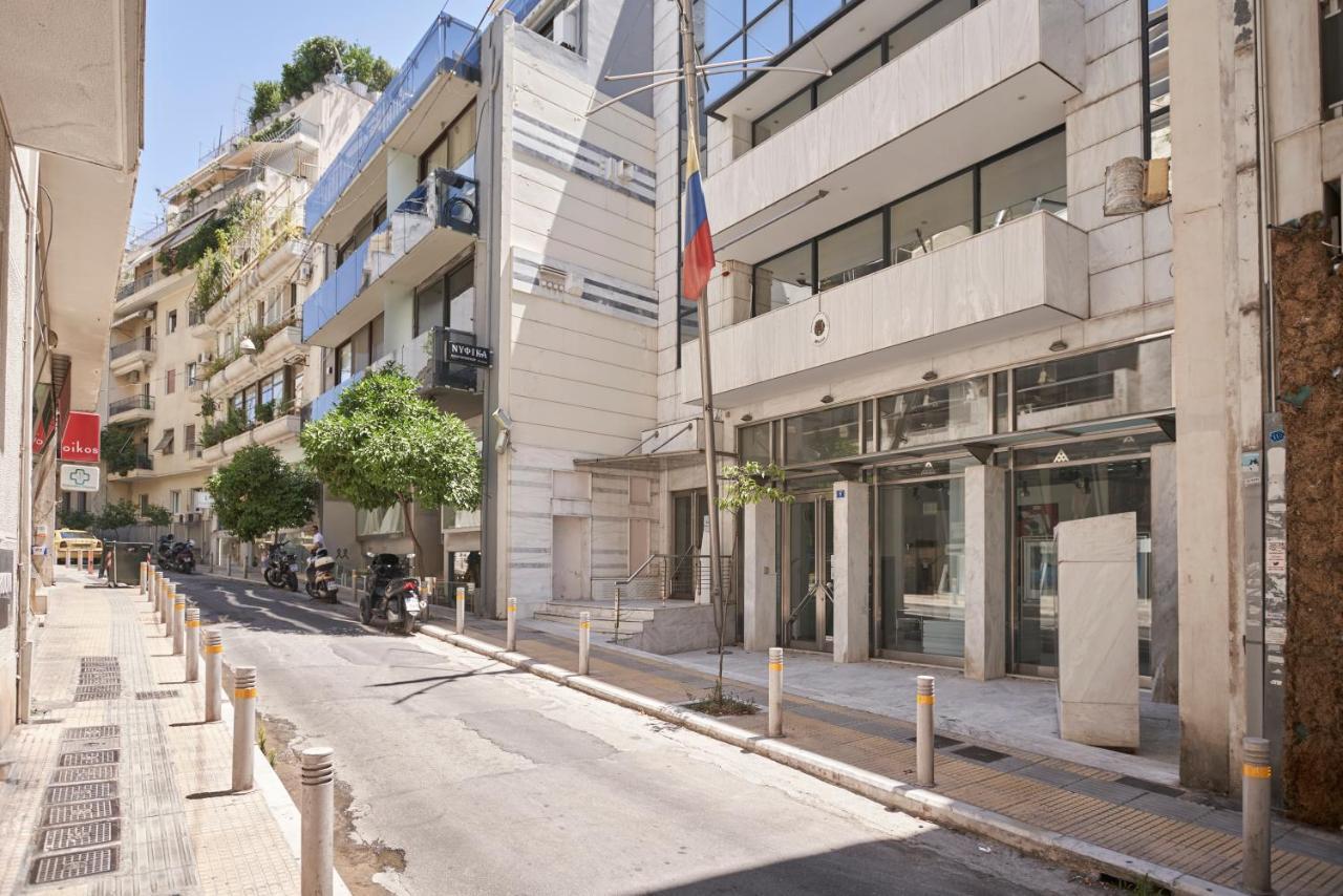 Charitos Iχ, Chic N Modern 2Bd Apt 雅典 外观 照片
